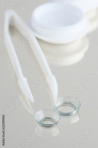 Contact lenses and associated accesory