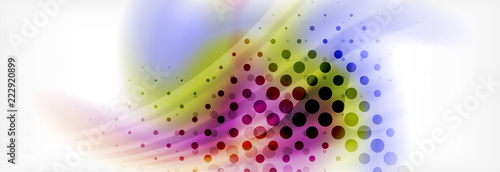 Wallpaper Mural Abstract background holographic liquid colors design Torontodigital.ca