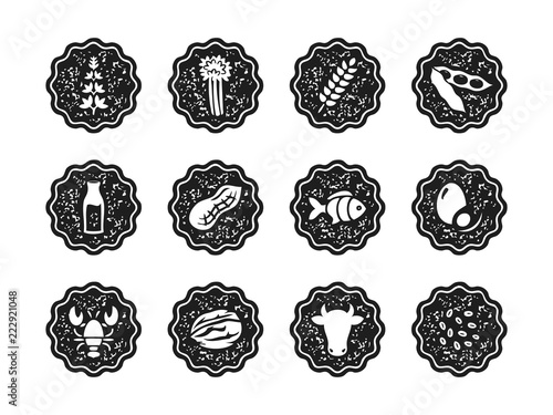 Allergy stamp set 