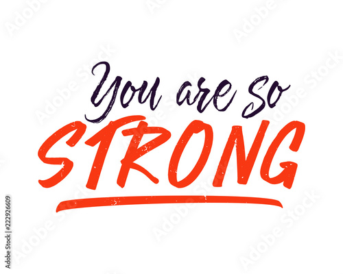 strong typography words sentence typography typographic writing script image vector icon symbol