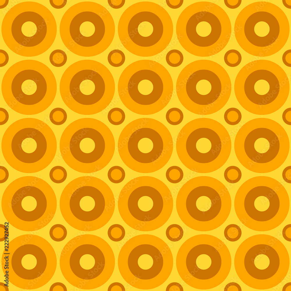Abstract geometrical seamless pattern - vector circle background design Abstract geometrical seamless pattern - vector circle background design