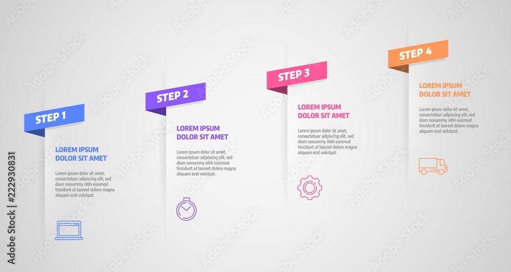 Business concept with steps or processes. Infographics design vector and marketing icons can be used for workflow layout, diagram, annual report, web design. Business concept with steps or processes. Infographics design vector and marketing icons can be used for workflow layout, diagram, annual report, web design.