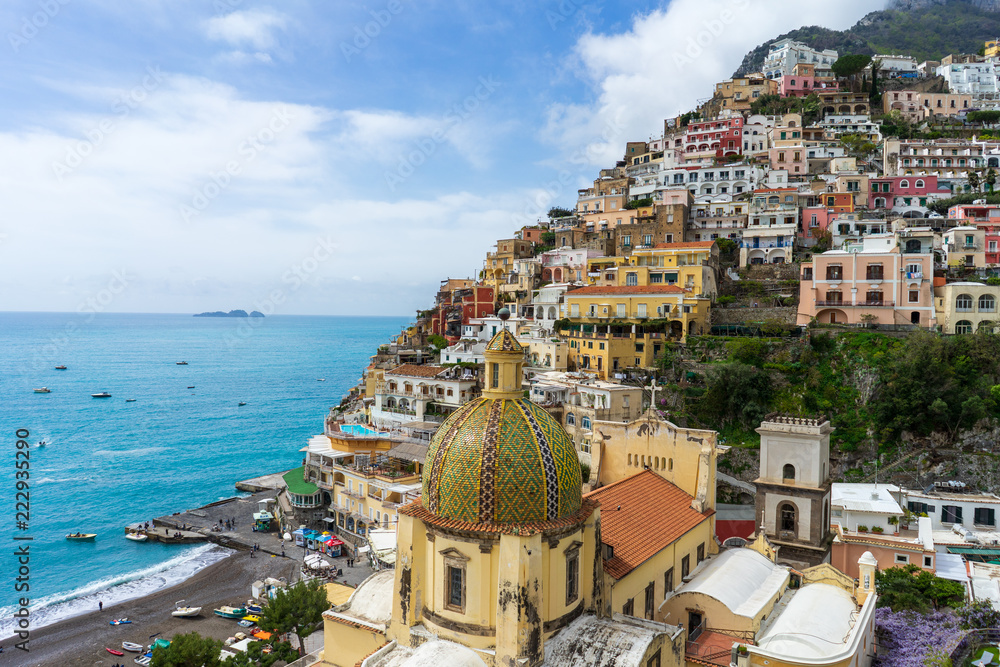 Beautiful Villas of Positano in the Amalfi Coast
