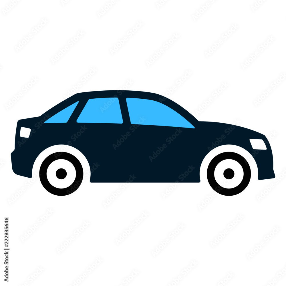 Fototapeta premium Icon - Sedan
