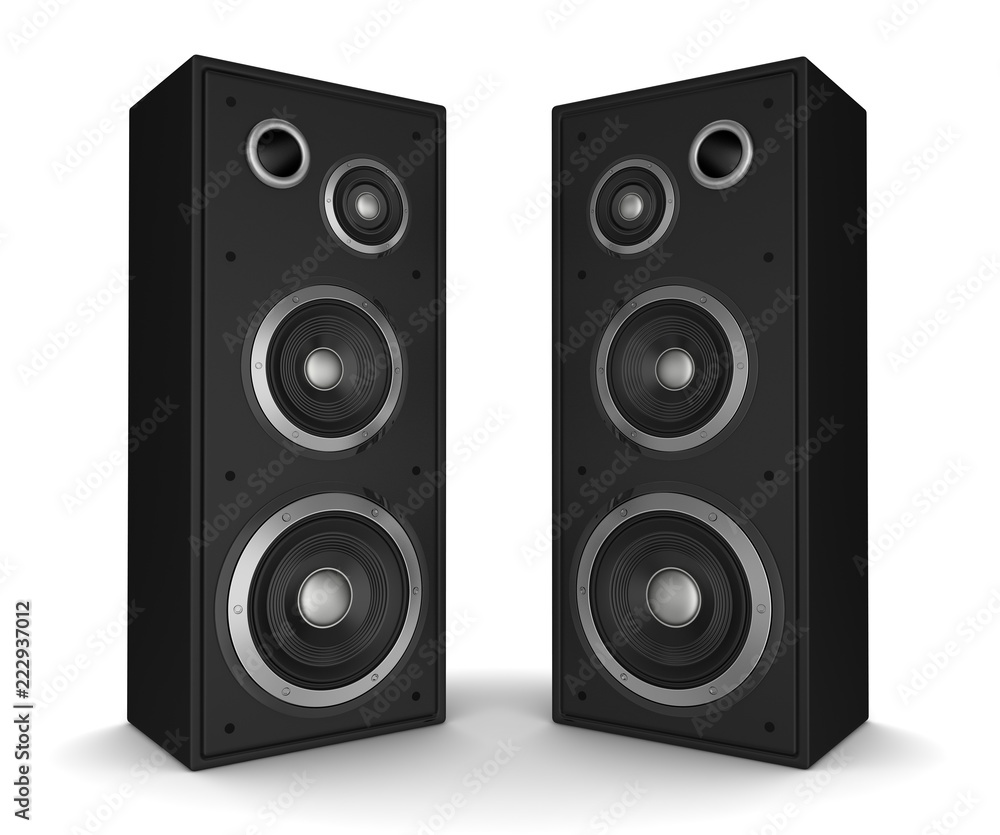 speaker concept 3d illustration speaker concept 3d illustration