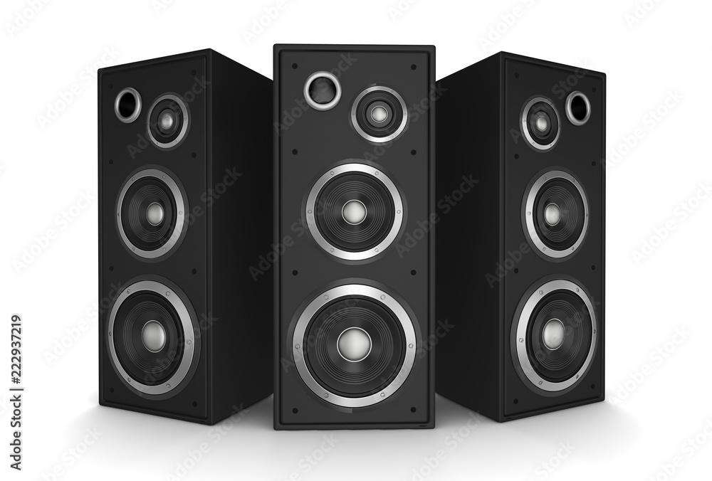 speaker concept 3d illustration speaker concept 3d illustration