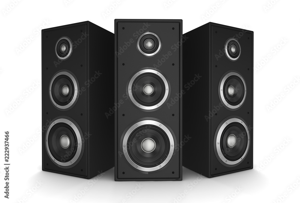 speaker concept 3d illustration speaker concept 3d illustration