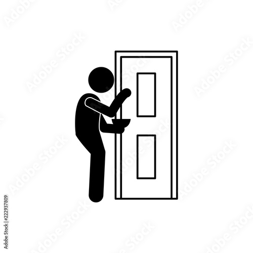 beggar icon. Element of poor man illustration. Premium quality graphic design icon. Signs and symbols collection icon for websites, web design, mobile app
