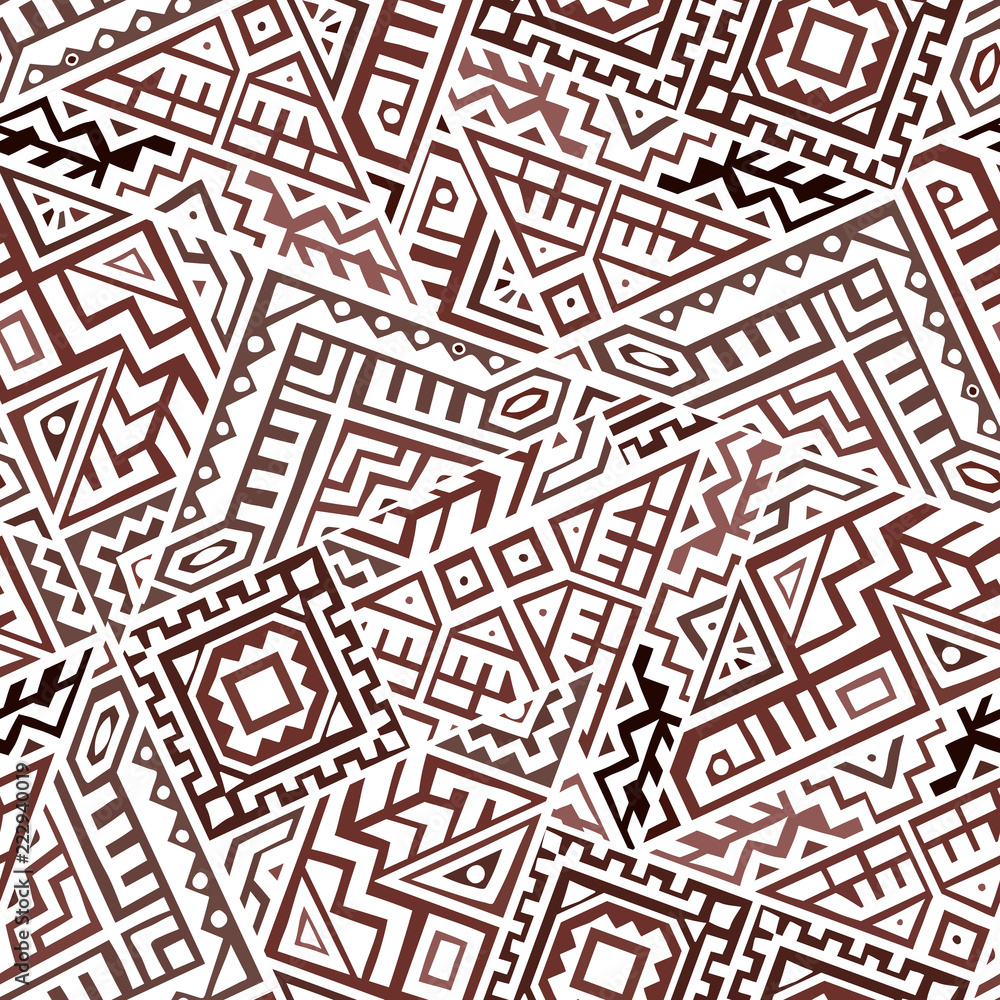 Creative Vector Geometric Seamless Pattern