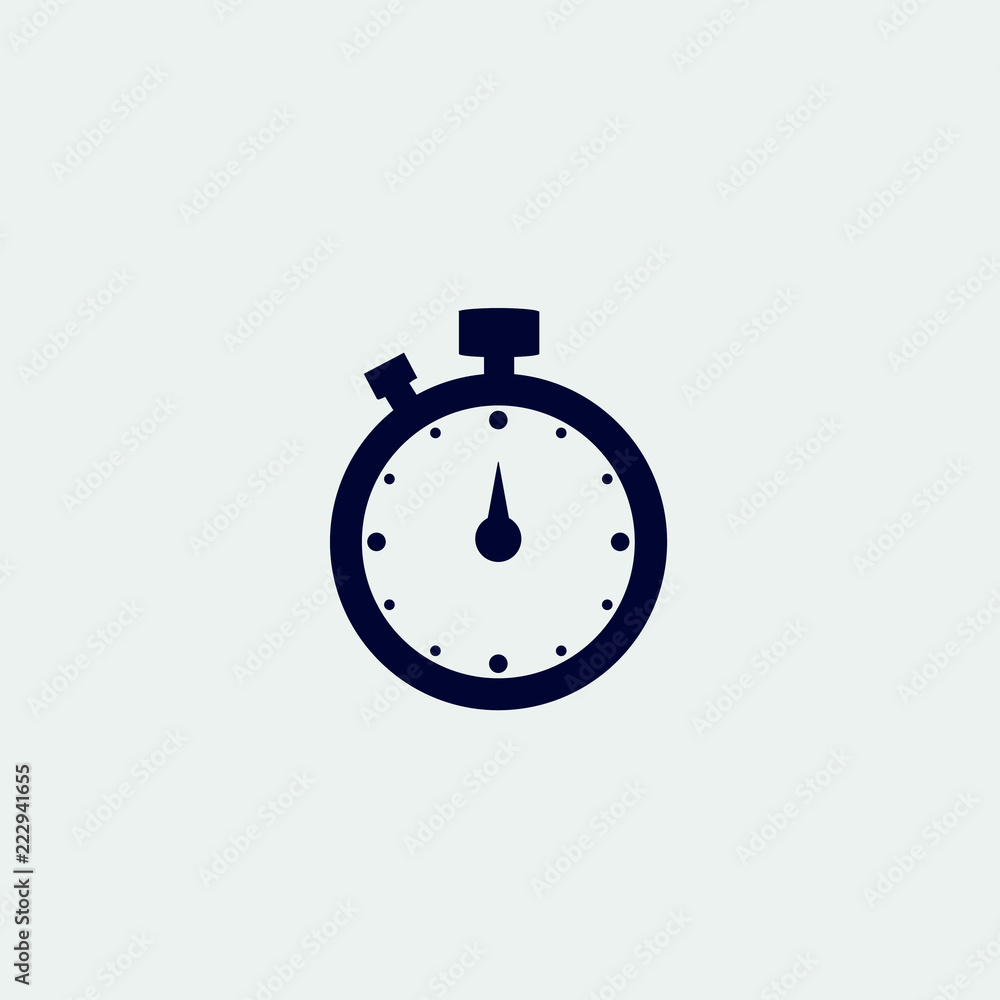 time icon, vector illustration. flat icon. timer icon time icon, vector illustration. flat icon. timer icon