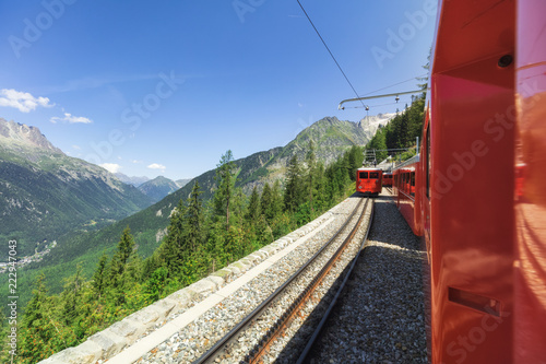 Traveling to high French Alps in summer