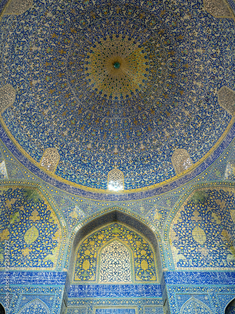 The Shah Mosque, also known as Imam Mosque, is a Safavid period mosque in Isfahan, Iran, standing in south side of Naqsh-e Jahan Square. It is registered as a UNESCO World Heritage Site