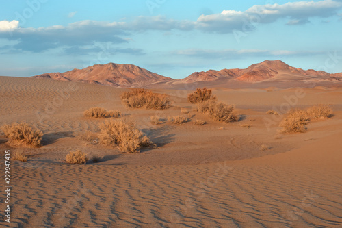 Aird landscape in Yazd desert, southern Iran