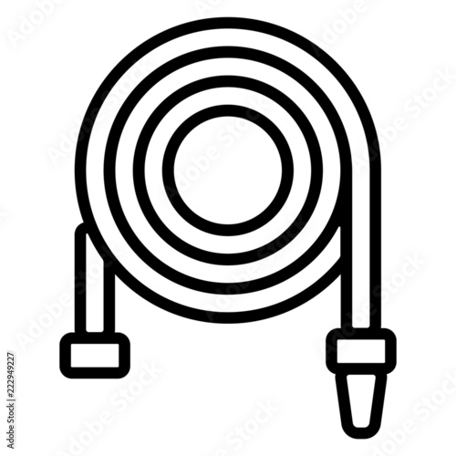 Icon - Feuerwehrschlauch