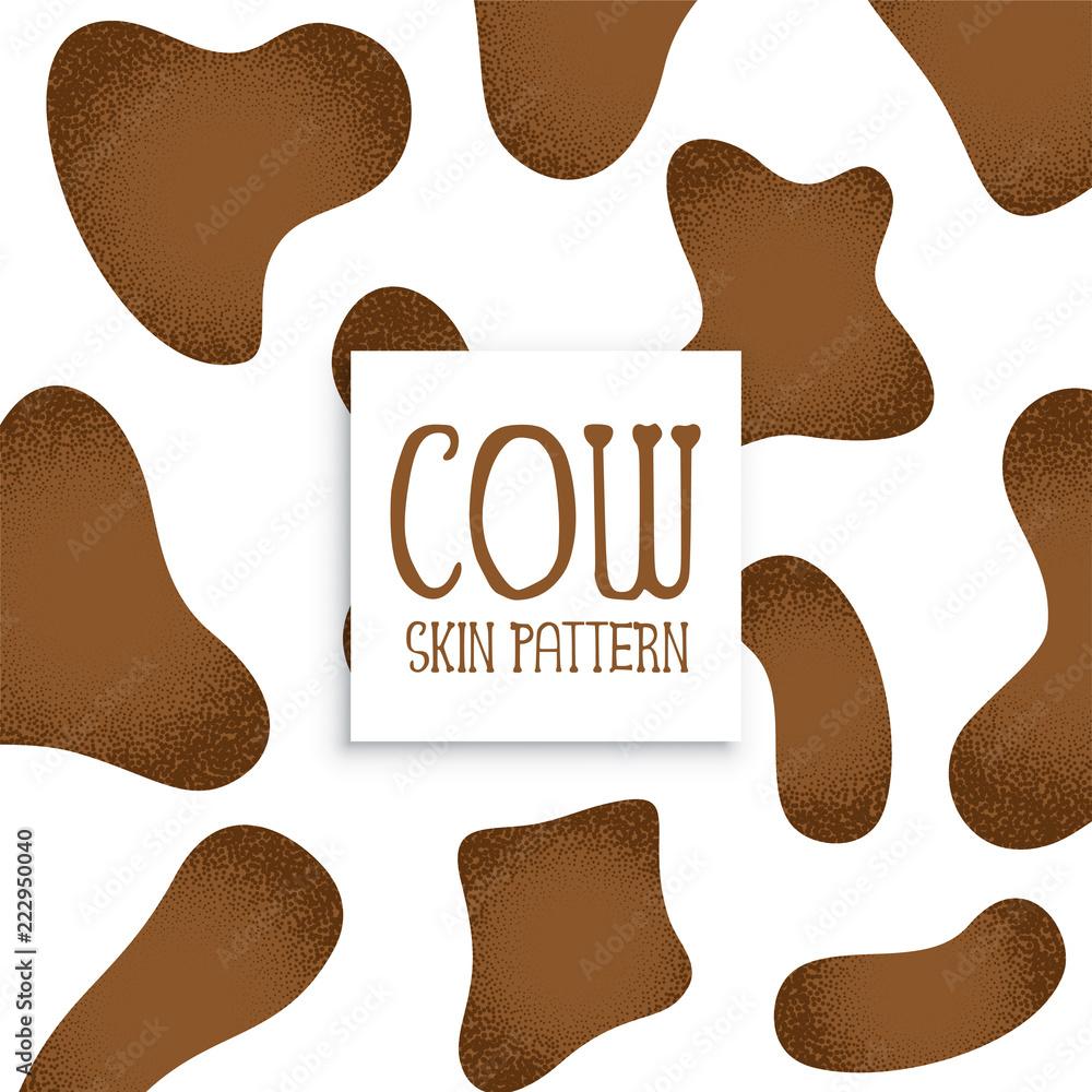 brown cow skin pattern design brown cow skin pattern design