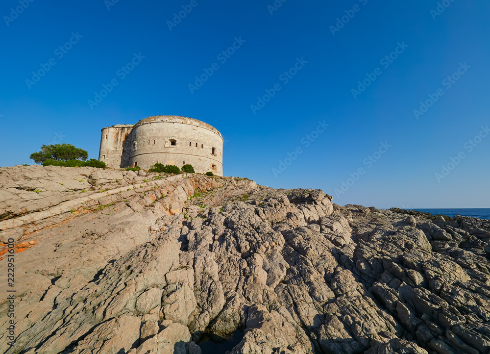 Fortress Arza on the Lustica Peninsula, Montenegro
