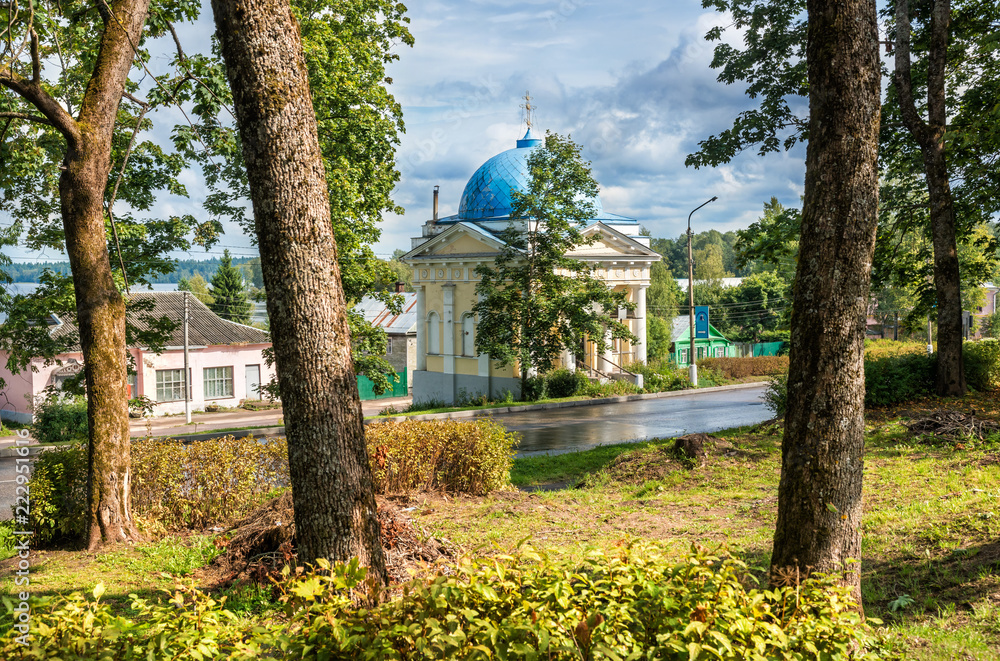 Obraz premium Часовня Святого Иакова на Валдае Chapel of St. Jacob Borovichsky