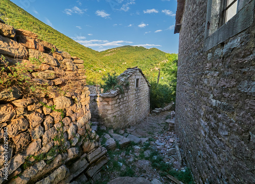 Old city of Gornja Lastva near Tivat, Montenegro
 photo