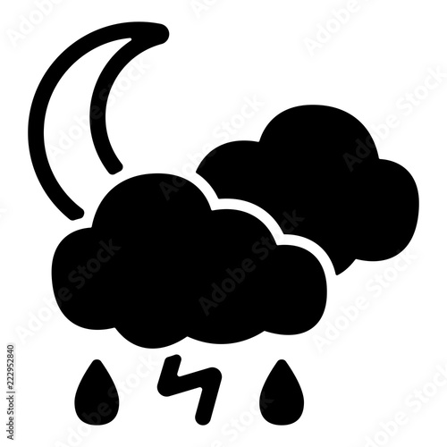 Wetter Icon - Gewitter
