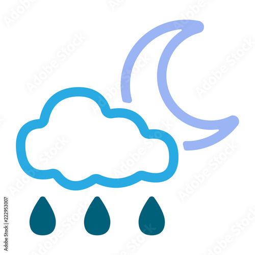 Wetter Icon - Regen