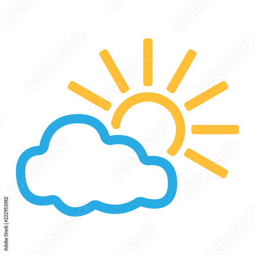 Wetter Icon - Heiter