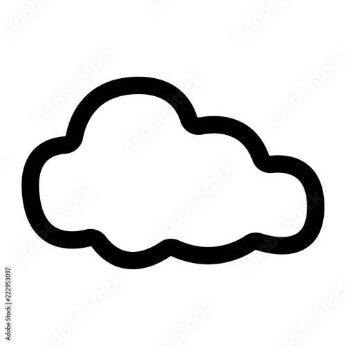 Wetter Icon - Wolkig