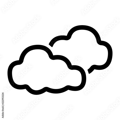 Wetter Icon - Wolkig