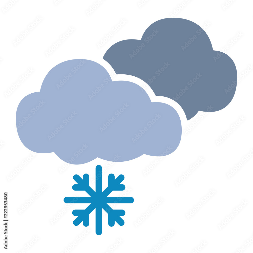 Wetter Icon - Schnee