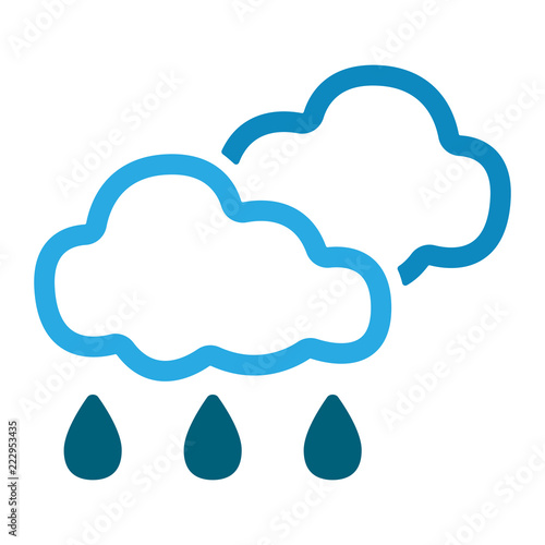 Wetter Icon - Regen