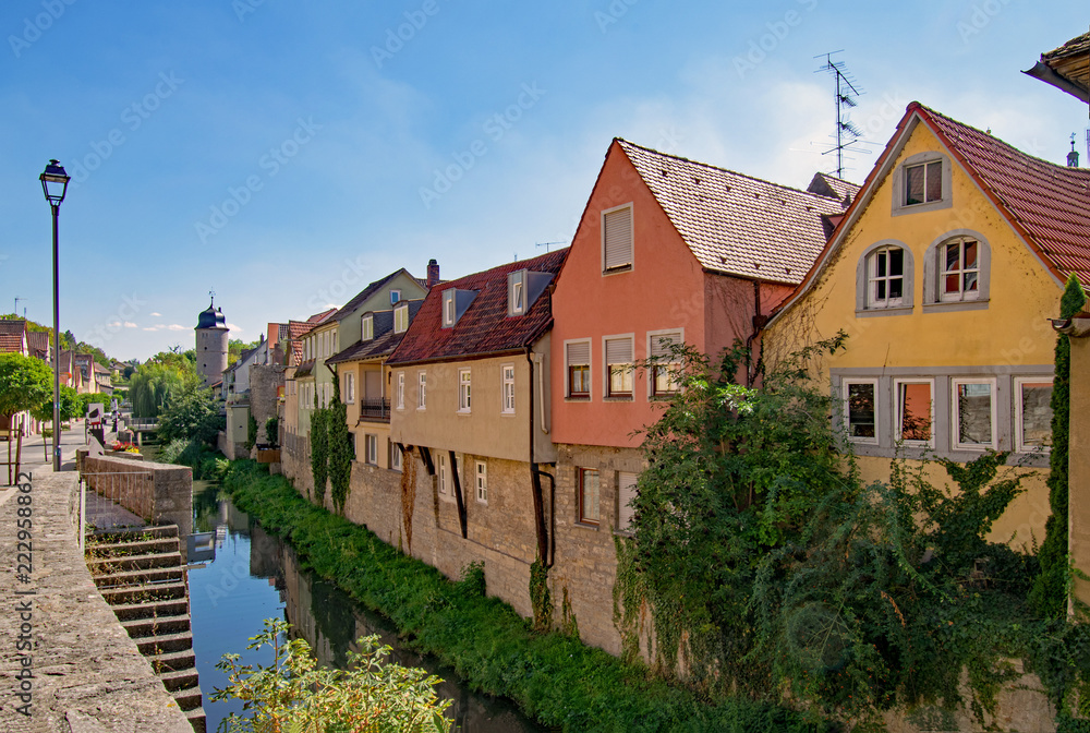 Altstadt von Marktbreit, Unterfranken, Bayern, Deutschland Altstadt von Marktbreit, Unterfranken, Bayern, Deutschland
