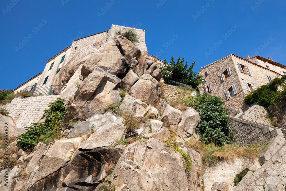 Corsican town landscape, Sartene