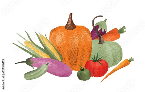 Autumn harvest composition