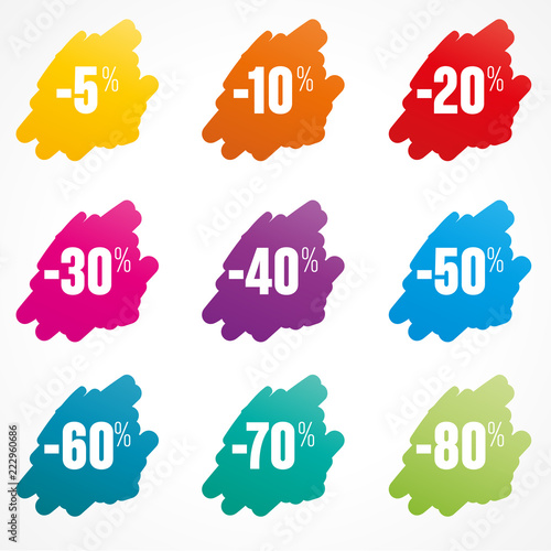 set étiquette prix