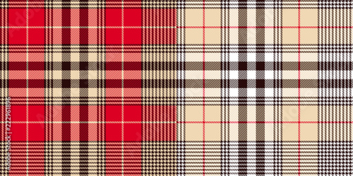 Glen or houndstooth plaid pattern