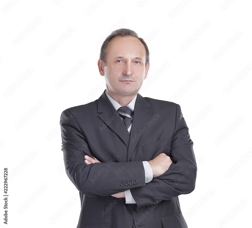 full growth.in the portrait of a confident businessman full growth.in the portrait of a confident businessman