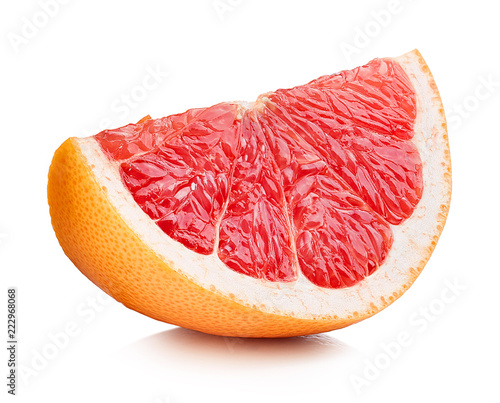 Perfect slice of grapefruit