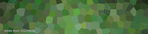 Abstract illustration of Dark Jungle Green bright Little hexagon banner background, digitally generated.