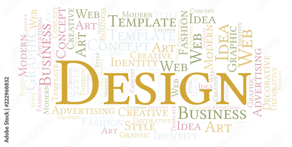 Obraz premium Word cloud with text Design.