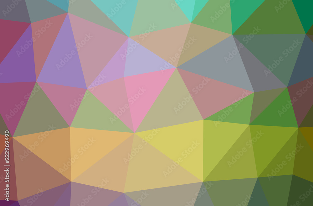Illustration of green abstract polygon elegant multicolor background. Illustration of green abstract polygon elegant multicolor background.