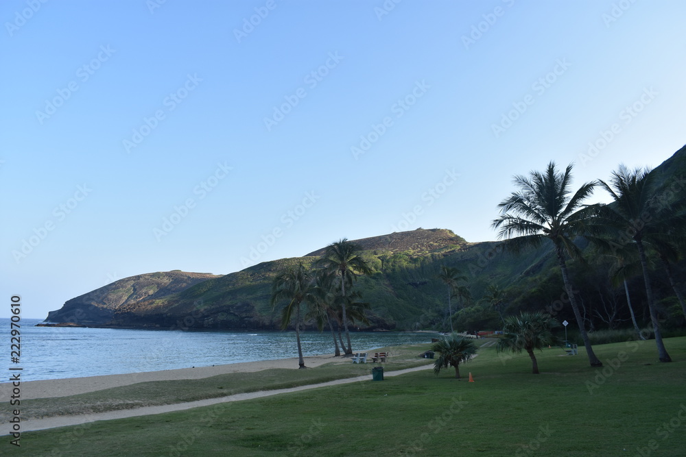 Hanuama Bay Beach and park Oahu Island Hawaii USA Hanuama Bay Beach and park Oahu Island Hawaii USA