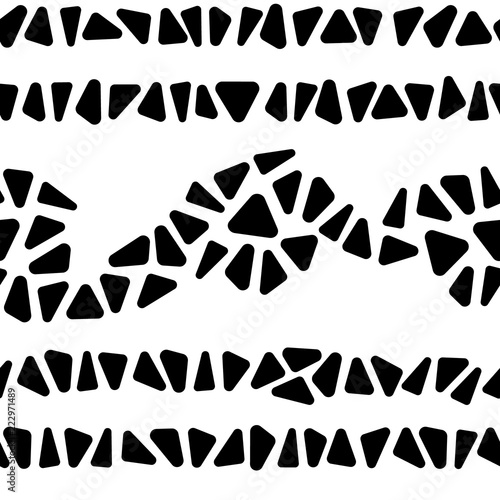 Black and white triangle sh...