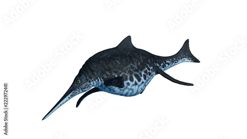 3d rendered illustration of a Shonisaurus