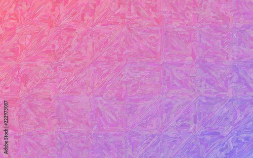 Abstract illustration of purple Impressionist Impasto background, digitally generated.