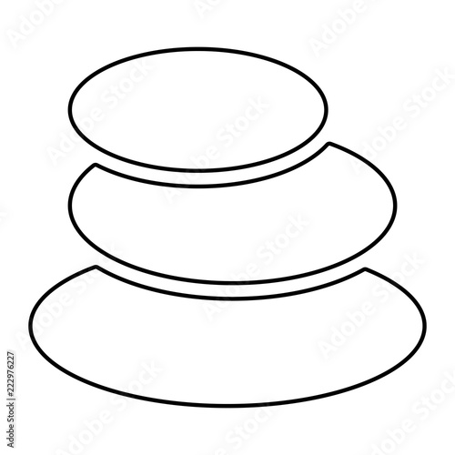 Meditation & Yoga Icon - Massagesteine