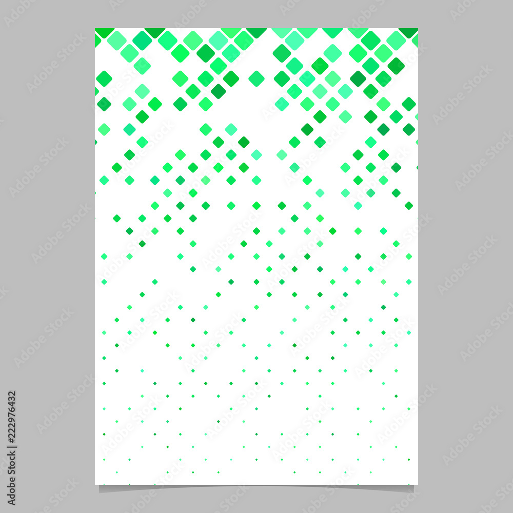 Geometrical pattern poster design - vector mosaic document background