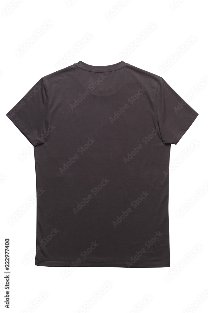 black tshirt isolated on white background black tshirt isolated on white background