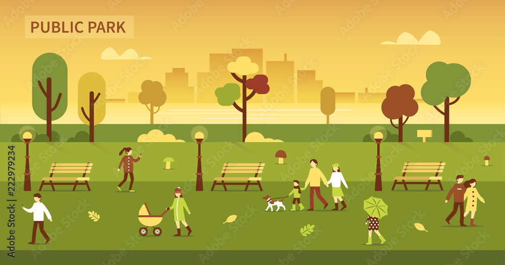 public park public park