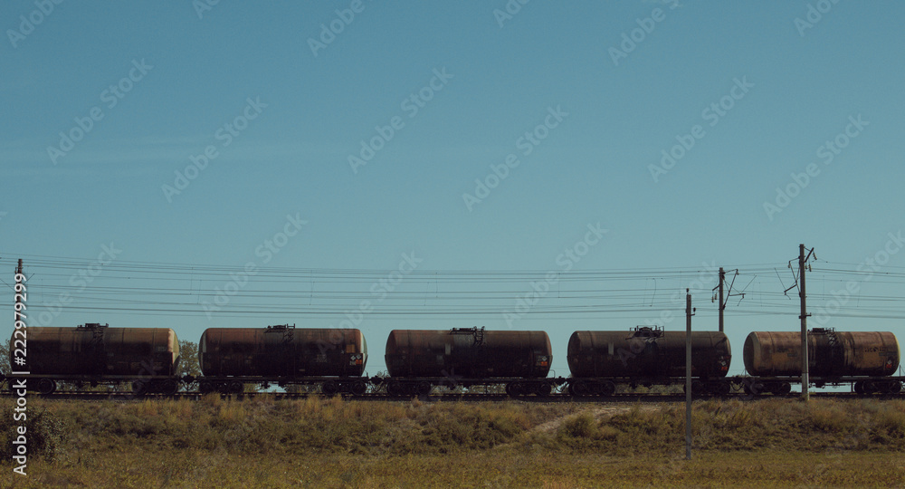 freight train landscape