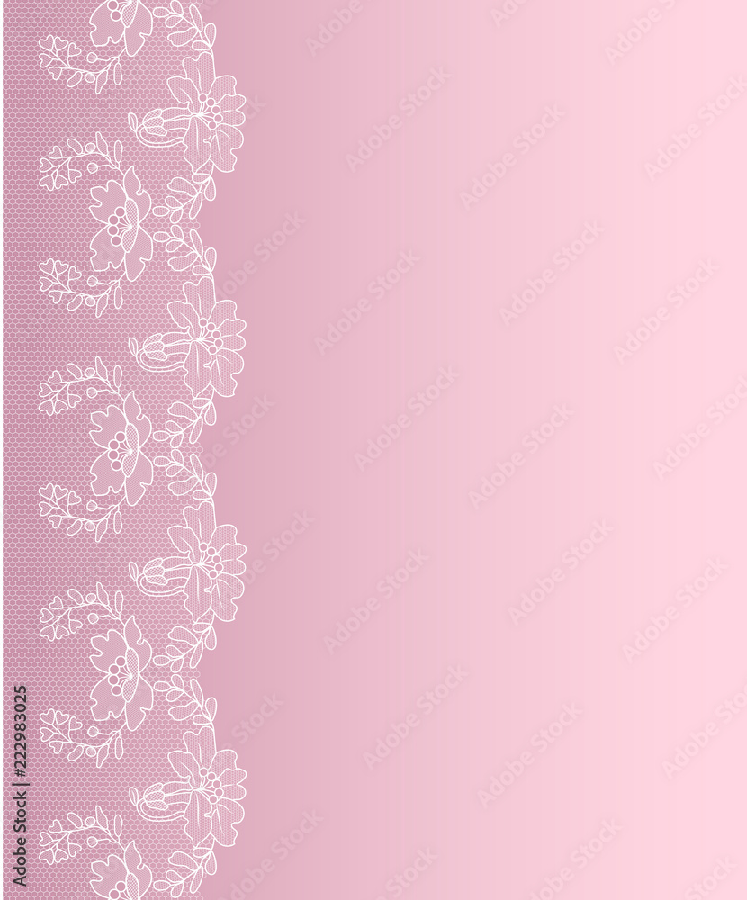 card with lace card with lace