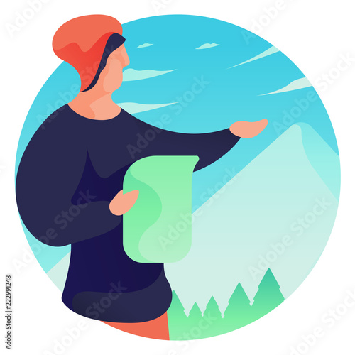 Man reading
